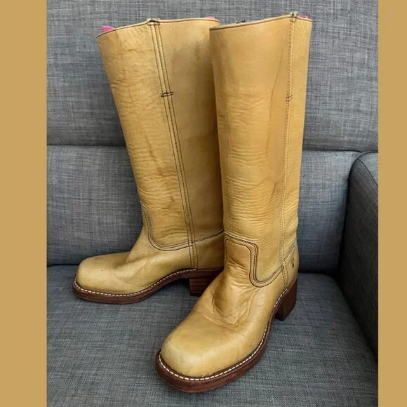 Frye Campus 14L boots * size 6.5 * VGUC - Picture 3 of 8